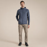 Craghoppers NosiLife Deft Hooded Travel Jacket in Blue Navy Marl