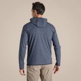 Craghoppers NosiLife Deft Hooded Travel Jacket in Blue Navy Marl
