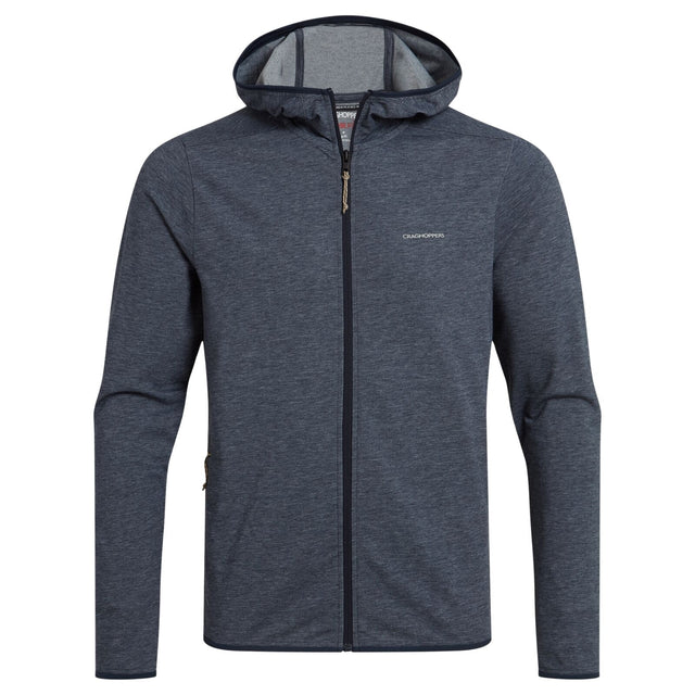 Craghoppers NosiLife Deft Hooded Travel Jacket in Blue Navy Marl