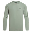 Craghoppers Mens Abel Insect Repellent Quick Dry Long Sleeve T-Shirt in Lichen Green - XXL