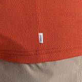 Craghoppers Mens Abel Insect Repellent Quick Dry Long Sleeve T-Shirt in Red Beach