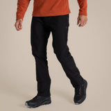 Craghoppers Mens Kiwi Pro Waterproof Trousers Pants AquaDry Hiking (Regular) in Black