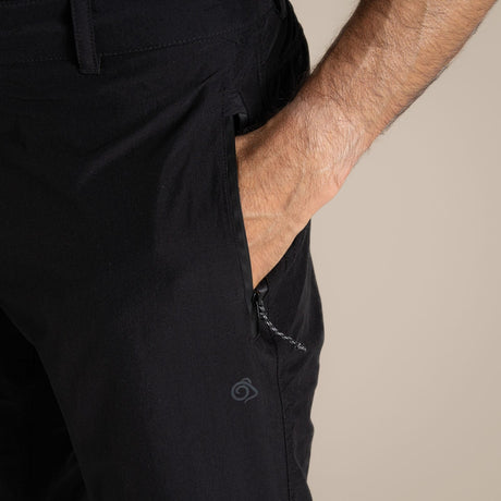 Craghoppers Kiwi Pro Waterproof Trousers Pants AquaDry Hiking (Regular) in Black
