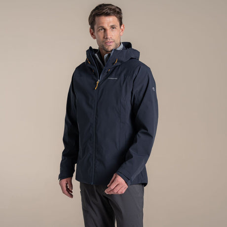 Craghoppers Ponsa Waterproof Stretch Jacket in Dark Navy