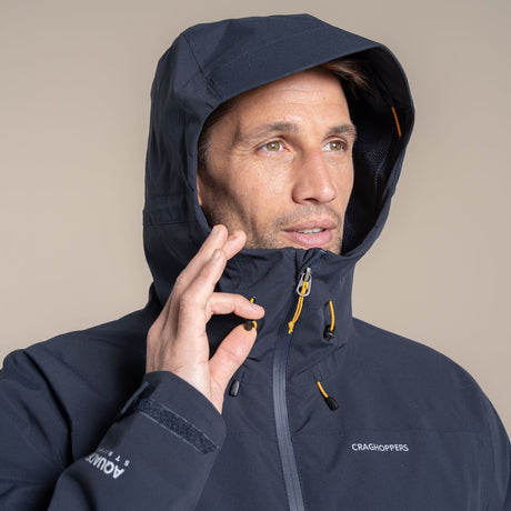Craghoppers Ponsa Waterproof Stretch Jacket in Dark Navy