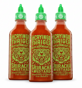 3x 440ml Crying Thaiger Thai Sriracha Sauce - Chilli Mustard (Product of Thailand)