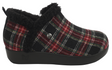 Alegria Cozee Santa Fe Slippers - Plaidly Black (Warm Cosy Lightweight Shoes)