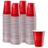 720x 9oz (266ml) Premium Plastic Red Cups Extra Strong PET BPA Free