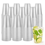 640x 16oz (480ml) Premium Plastic Clear Cups Extra Strong PET BPA Free