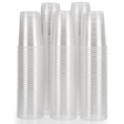 1200x 8oz/240ml Premium Clear Plastic Cups - Extra Strong PET BPA Free (Bulk)
