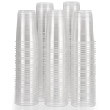 1200x 8oz/240ml Premium Clear Plastic Cups - Extra Strong PET BPA Free (Bulk)