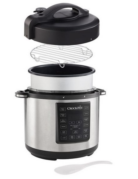 Crock-Pot Express Crock Multi Cooker 5.7L CPE200 - Silver