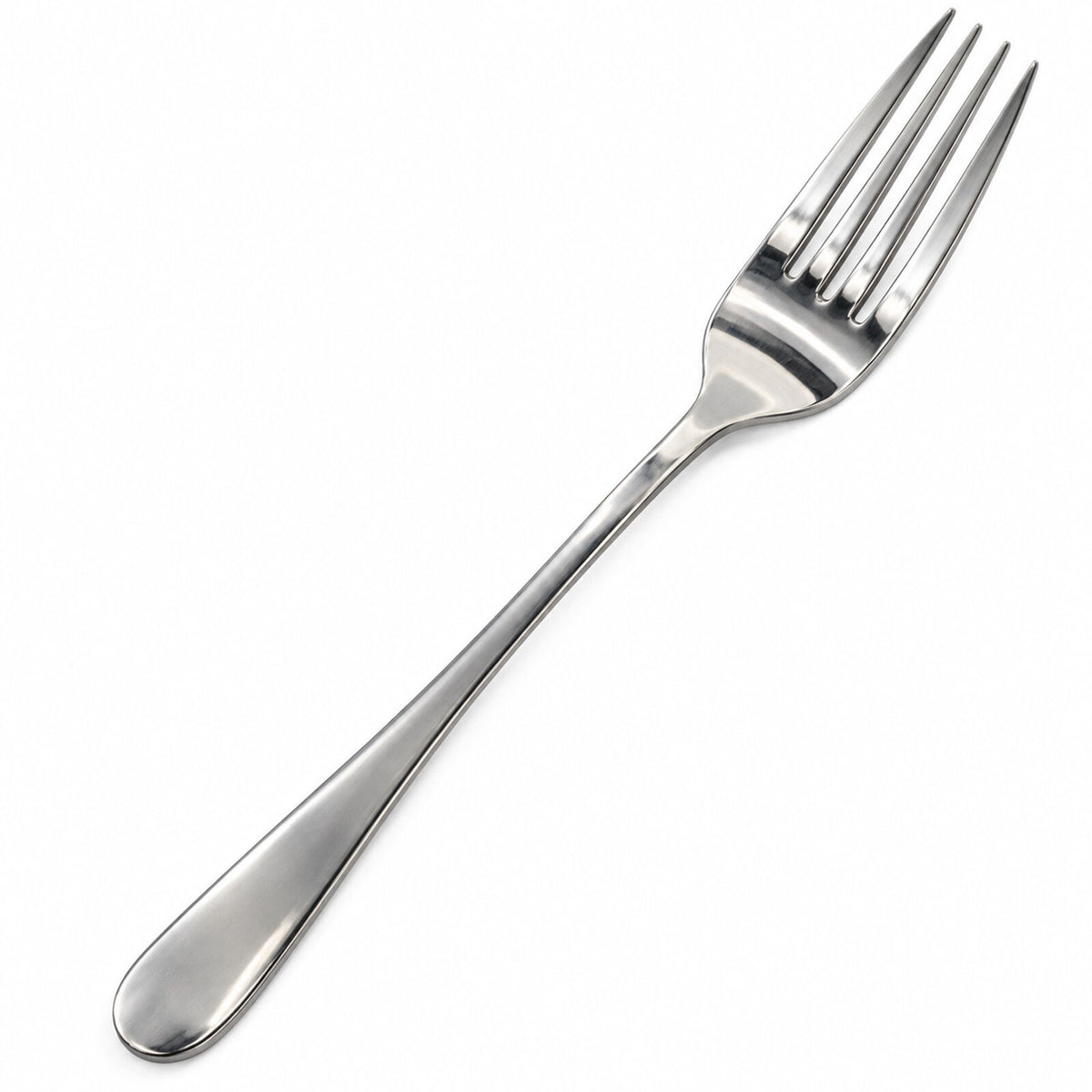 12x Stainless Steel Dinner Forks Bulk Pack - Silver (Cutlery & Tableware Set)