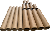 20x Brown Strong Cardboard Paper Tubes - Arts, Crafts, Schools, Packaging & DIY (Assorted Lengths)
