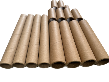 20+ Strong Cardboard Tubes Paper Roll Tubes for Art, Crafts, School, Packaging