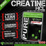 100g Pure Lean Nutrition Creatine Hydrochloride (HCL) Powder - Pre-Workout Concentrated Hydrochloride