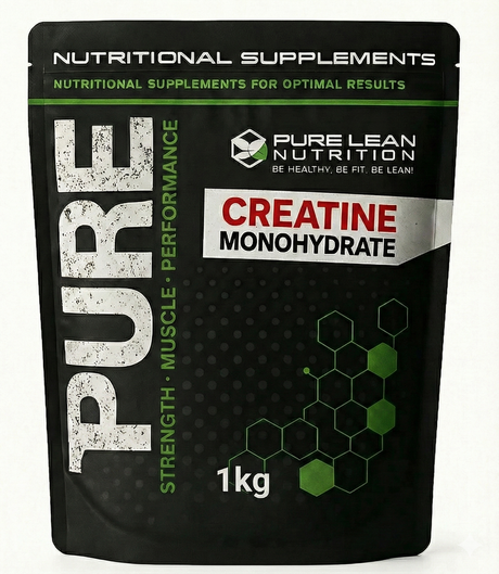 1kg Pure Lean Nutrition Creatine Monohydrate + 100g HCL Hydrochloride - 1.1kg Total Bulk Pack
