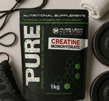 1KG Pure Lean Nutrition Creatine Monohydrate Powder - (HPLC Tested Gym Supplement)