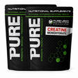 2KG Pure Lean Nutrition Creatine Monohydrate Powder Bulk - Micronised (HPLC Tested Gym Supplement)