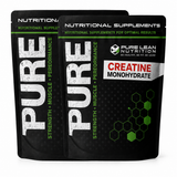 2KG Pure Lean Nutrition Creatine Monohydrate Powder Bulk - Micronised (HPLC Tested Gym Supplement)