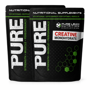 2KG Pure Lean Nutrition Creatine Monohydrate Powder Bulk - Micronised (HPLC Tested Gym Supplement)