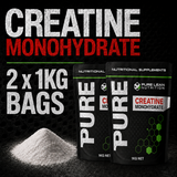 2KG Pure Lean Nutrition Creatine Monohydrate Powder Bulk - Micronised (HPLC Tested Gym Supplement)