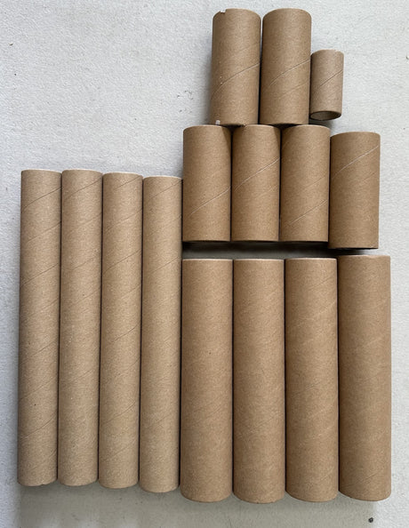 20+ DIY Cardboard Paper Roll Tubes - Creative Play and Colouring Project