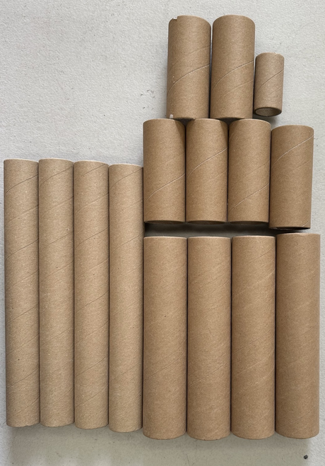 20+ DIY Cardboard Paper Roll Tubes - Creative Play and Colouring Project