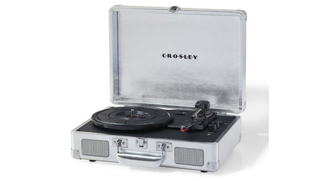 Crosley Cruiser Bluetooth Portable Turntable - Silver
