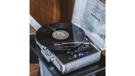 Crosley Cruiser Bluetooth Portable Turntable - Silver