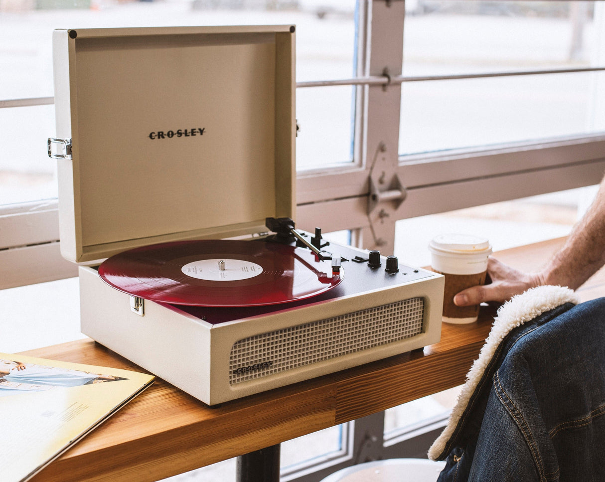 Crosley Voyager Bluetooth Portable Turntable - Dune