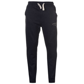 CROSSHATCH Leeroy Skinny Track Pants Slim Trousers Cotton Gym Trackies Joggers - Night Sky - XL