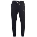Crosshatch Leeroy Mens Skinny Track Pants (Slim Cotton Gym Joggers) - Night Sky