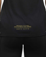 Nike Trail City Sleek Womens Running Tank Vest - Black (Reflective Logo)