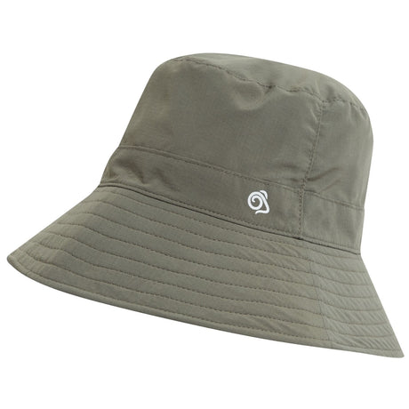 Craghoppers NosiLife Sun Hat III Reversible Anti-Insect UPF50+ Unisex in Woodland Green/Parchment