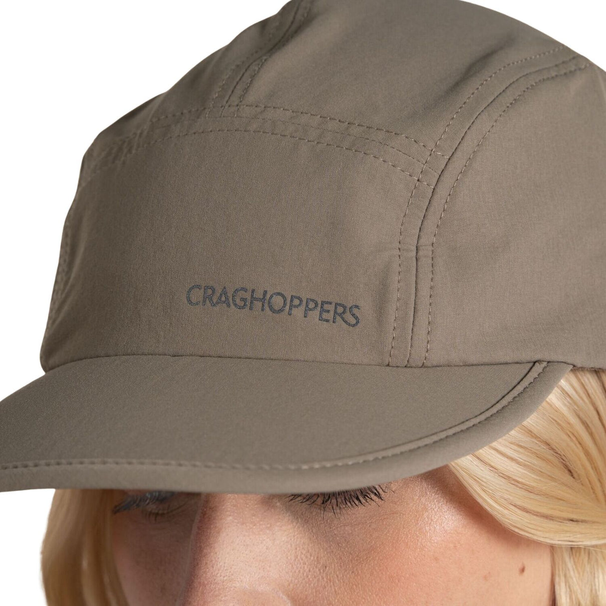Craghoppers NosiLife Multi Cap II Unisex Anti-Insect Lightweight Travel Hat in Pebble