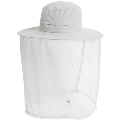 Craghoppers NosiLife Ultimate Hat II Unisex Anti-Insect Mesh Face Sun Hat UPF 50+ in Parchment