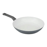 8pcs Clevinger Non-Stick Cookware Pots & Pans Set in Grey/White (PFOA Free)