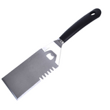 Stainless Steel Serrated Multi-Functional Wide BBQ Spatula 
