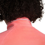 Craghoppers Womens Miska VI Lightweight Recycled Microfleece Half Zip Fleece Pullover in Coral Reef