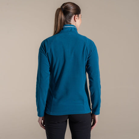 Craghoppers Miska VI Womens Half Zip Fleece Pullover in Porcelain Blue