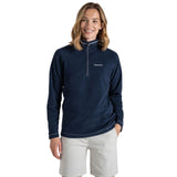 Craghoppers Miska VI Womens Half Zip Fleece Pullover in Blue Navy