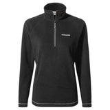 Craghoppers Miska VI Womens Half Zip Fleece Pullover in Black
