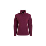 Craghoppers Womens Miska VI Lightweight Warm Microfleece Half Zip Fleece Top in Beet