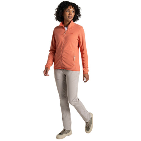 Craghoppers Womens NosiLife Anya Jacket Lightweight Insect Repellent Quick Dry in Red Sandstone