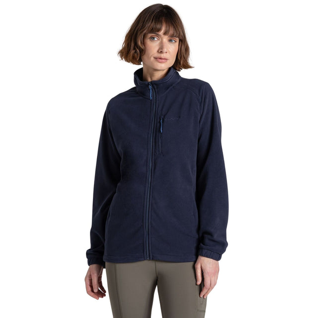 Craghoppers Miska Plus II Womens Full Zip Fleece Jacket in Dark Sapphire