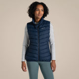 Craghoppers Compresslite IX Womens Gilet ThermoPro Packable Vest in Blue Navy
