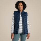 Craghoppers Compresslite IX Womens Gilet ThermoPro Packable Vest in Blue Navy