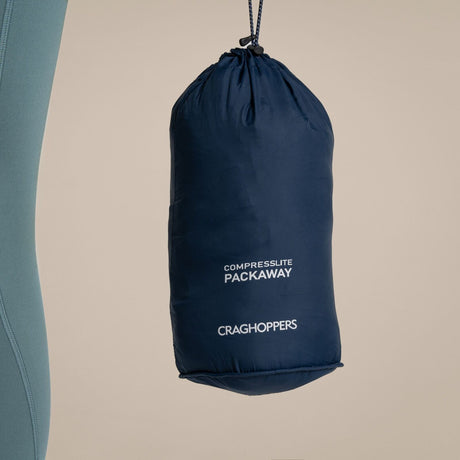 Craghoppers Compresslite IX Womens Gilet ThermoPro Packable Vest in Blue Navy