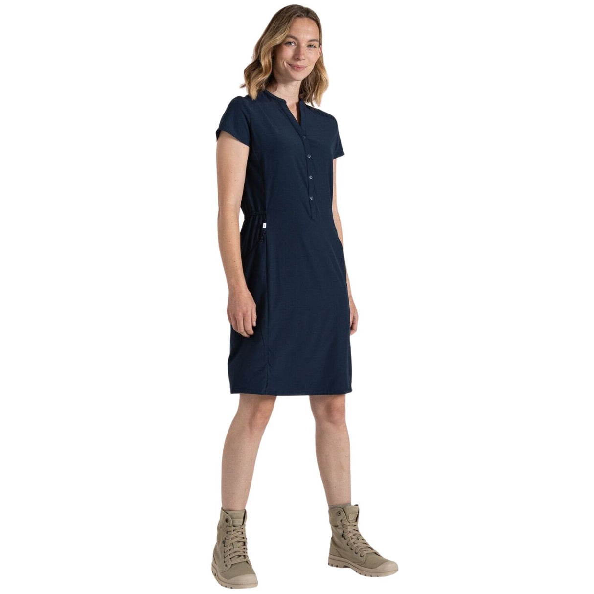 Craghoppers Womens NosiLife Pro Dress III UPF50+ Insect Repellent Quick Dry in Blue Navy